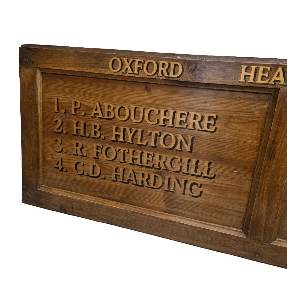 Memorial Oak Plaque Head Of The River From 1923 photo furniture