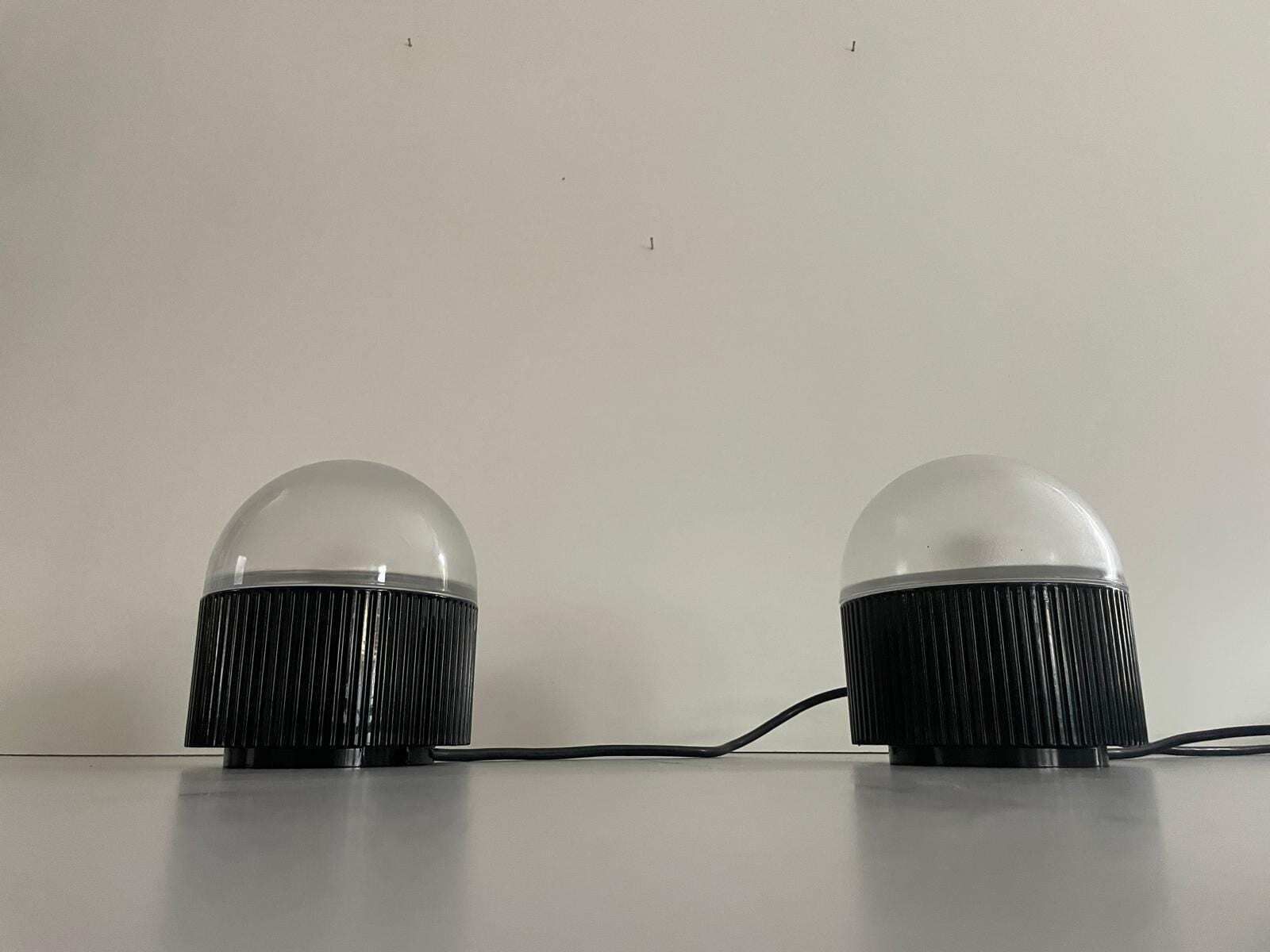 Bulbo Model Pair Of Table Lamps By Raul Barbieri & Giorgio Marianelli For Tronconi, 1980s, Italy photo vintage