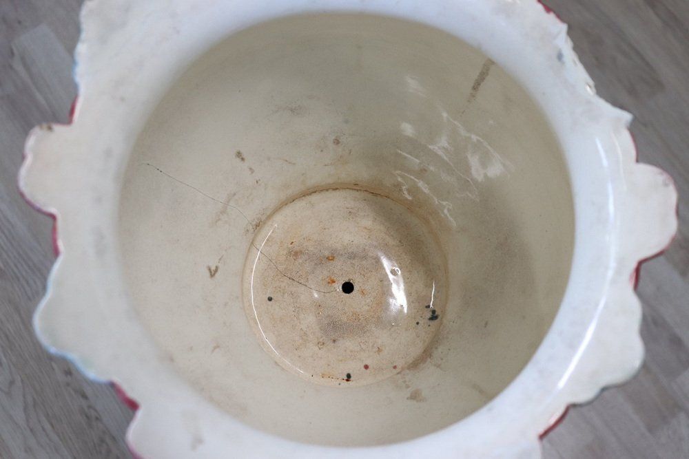 photo furniture Art Nouevau Ceramic Vase With Column