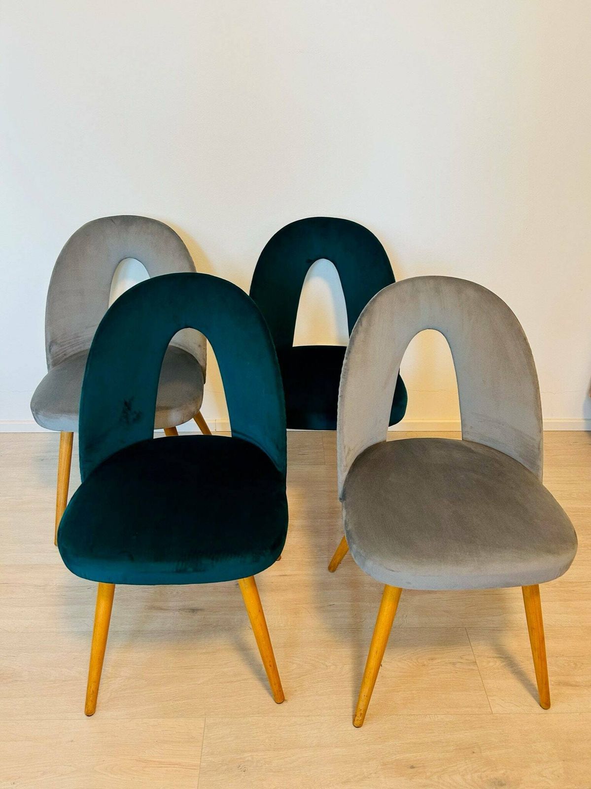 Mid Century Dining Chairs By Antonín šuman For Tatra, Set Of 4 photo furniture