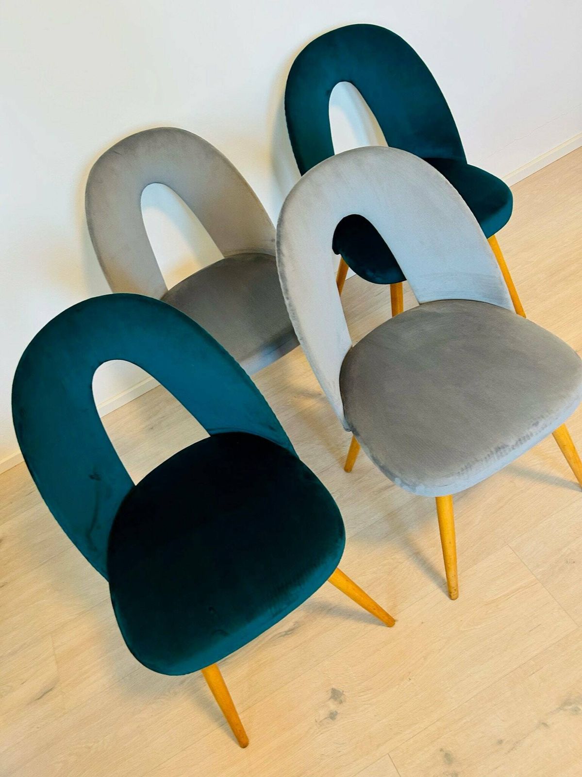 Mid Century Dining Chairs By Antonín šuman For Tatra, Set Of 4 photo Furniture