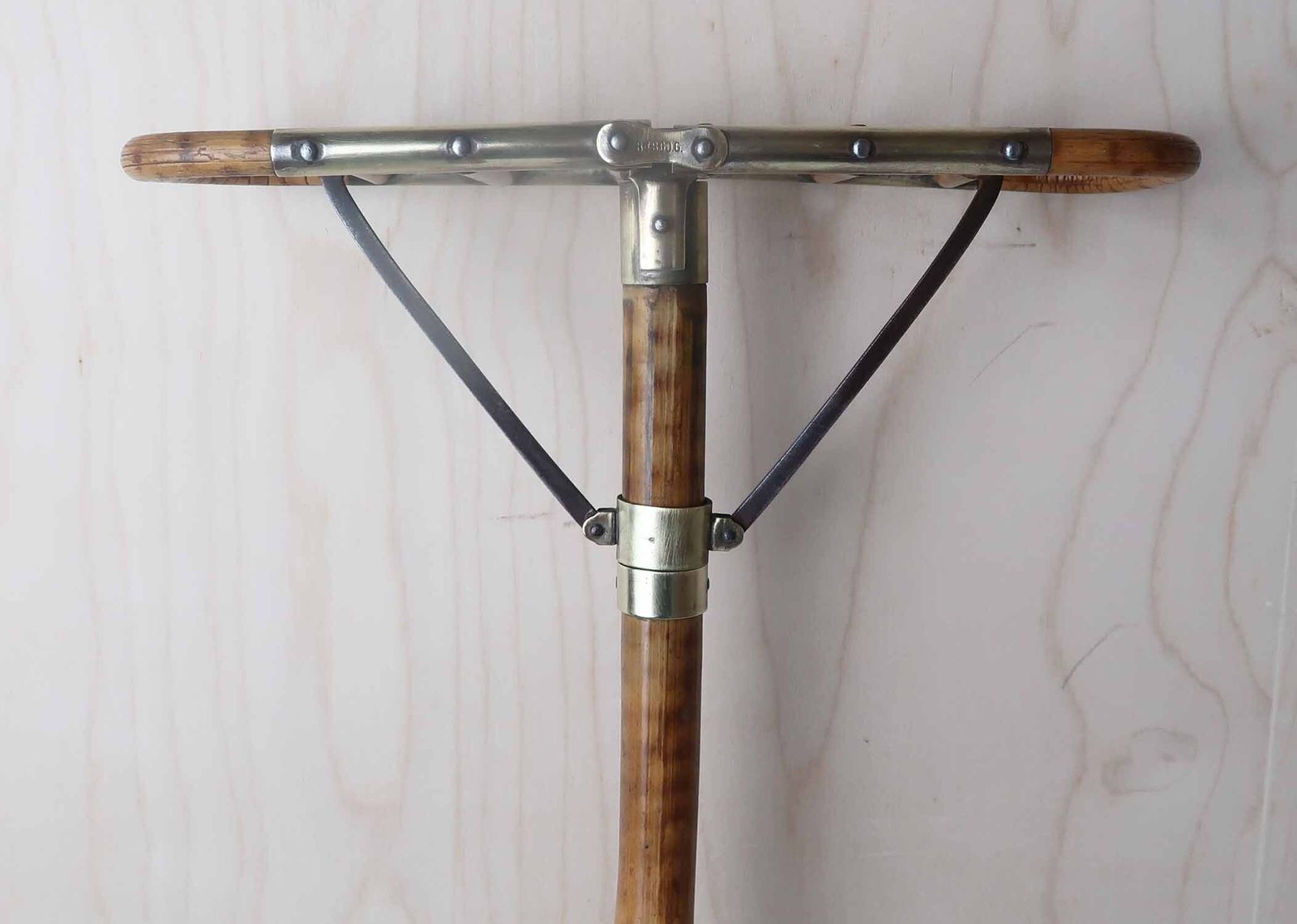 Antique Bamboo Shooting Stick. English. C.1910 photo Home Decor
