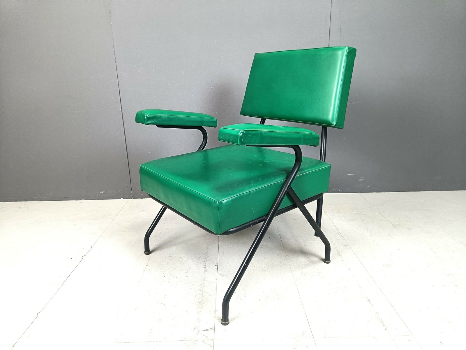 Mid Century Italian Armchair, 1950s photo buy