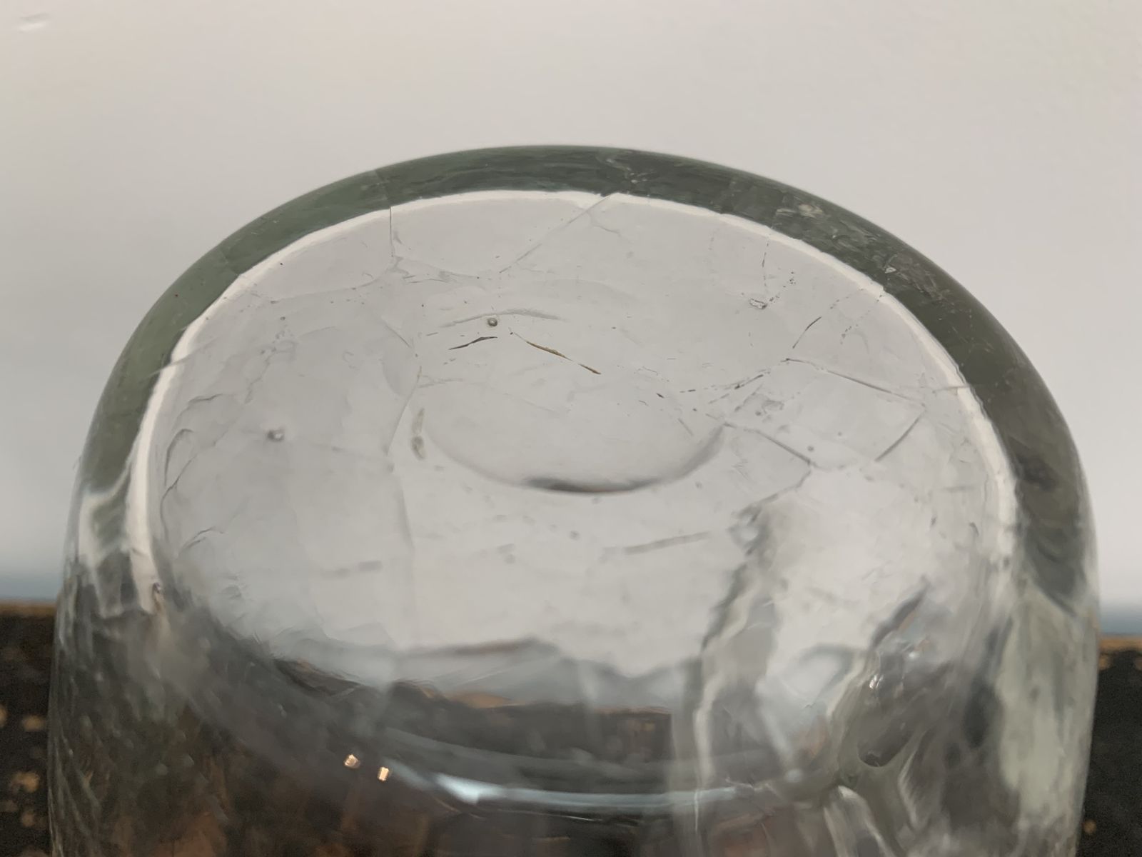 Exceptional Crackle Glass Jug Or Pitcher Designed By Koloman Moser (1868 1918) For Loetz Circa 1905 photo buy