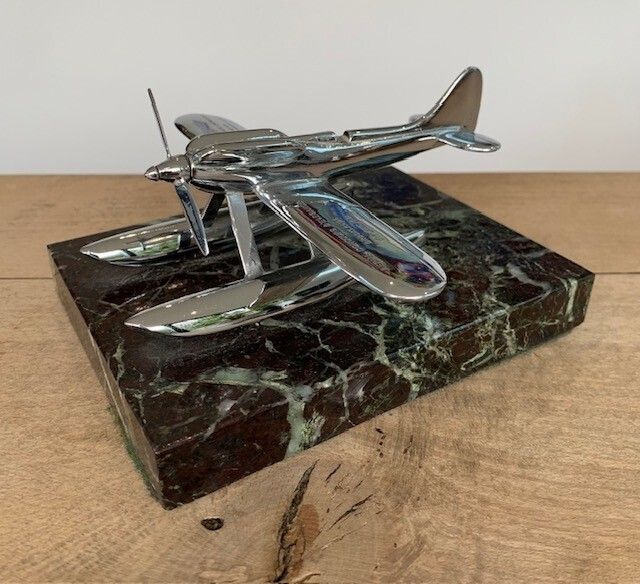 Spectacular Trophy In The Form Of A Model Of A Supermarine S5 Seaplane, Of Brooklands Concours D’elegance Interest.