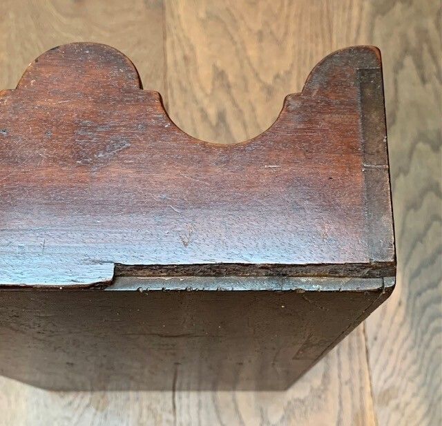 photo buy Very Fine George III Mahogany And Brass Four Section Wine Bottle Carrier Or Caddy