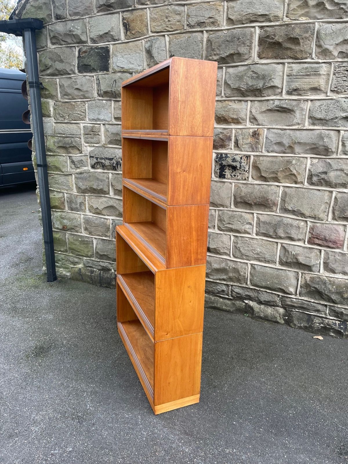 Golden Oak Stacking Library Bookcase photo 380.0