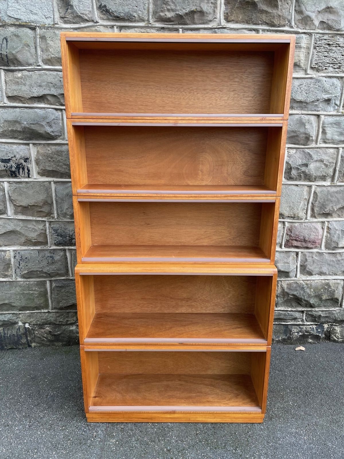 Golden Oak Stacking Library Bookcase