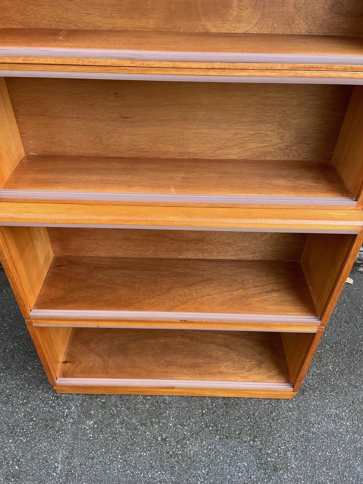 Golden Oak Stacking Library Bookcase photo vinterior