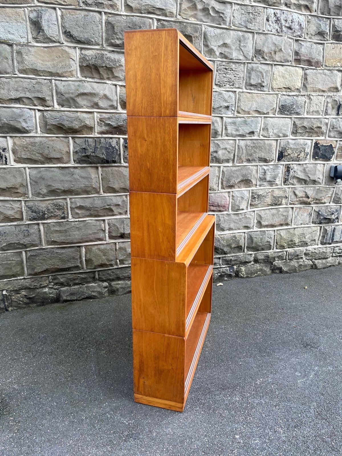 Golden Oak Stacking Library Bookcase photo buy