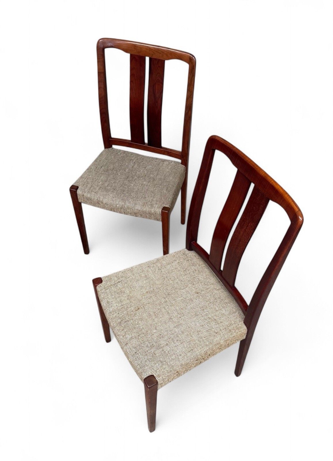 Set Of Four Rosewood Dining Chairs Swedish C1960s Mid Century Retro photo 345.0