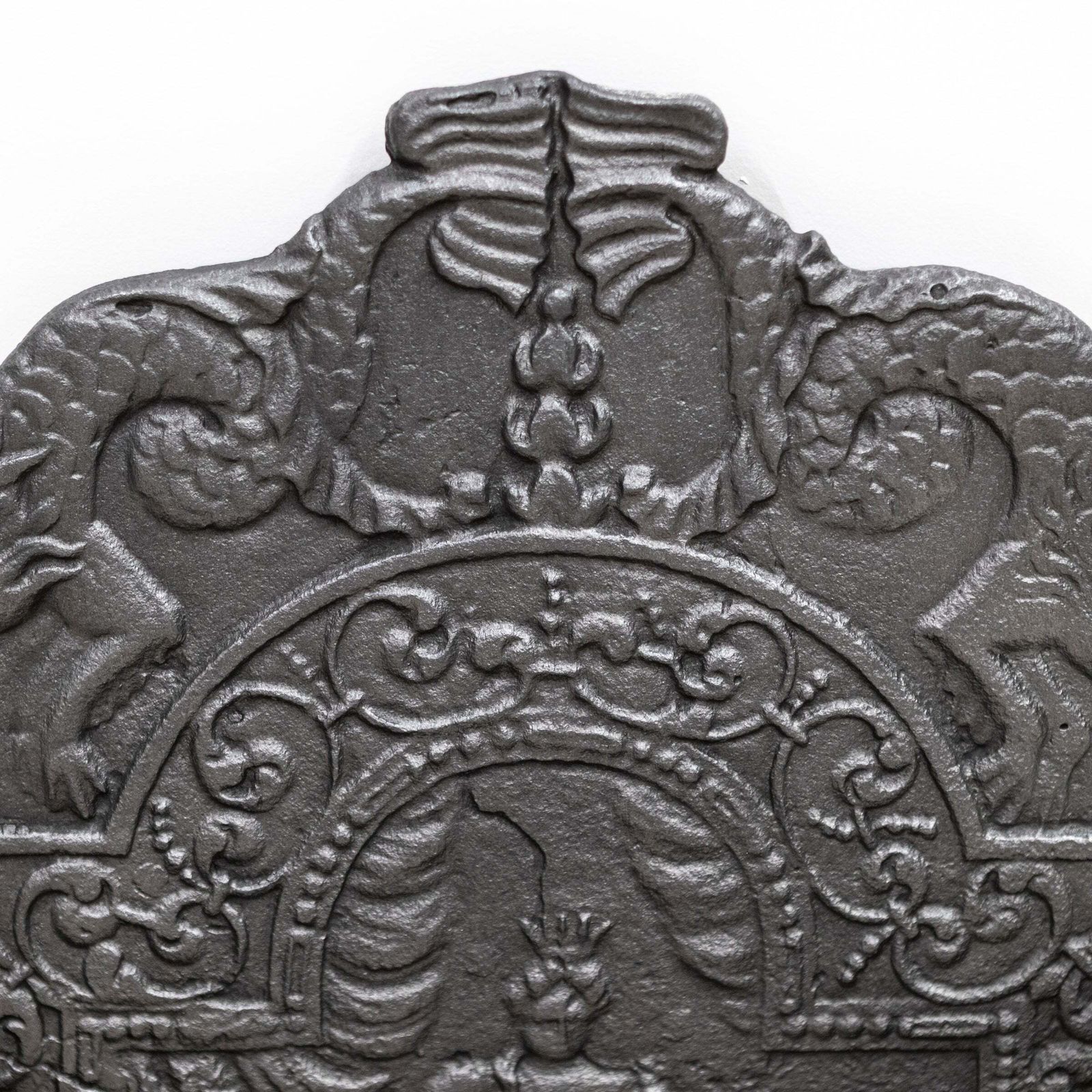 Antique Georgian Fire Basket With Brass Finials photo for sale
