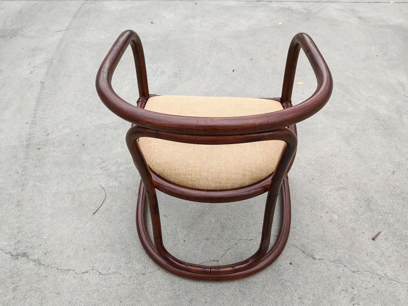 Set Of 6 Bamboo Armchairs For A Dining Room, Italy 1970s photo 4200.0