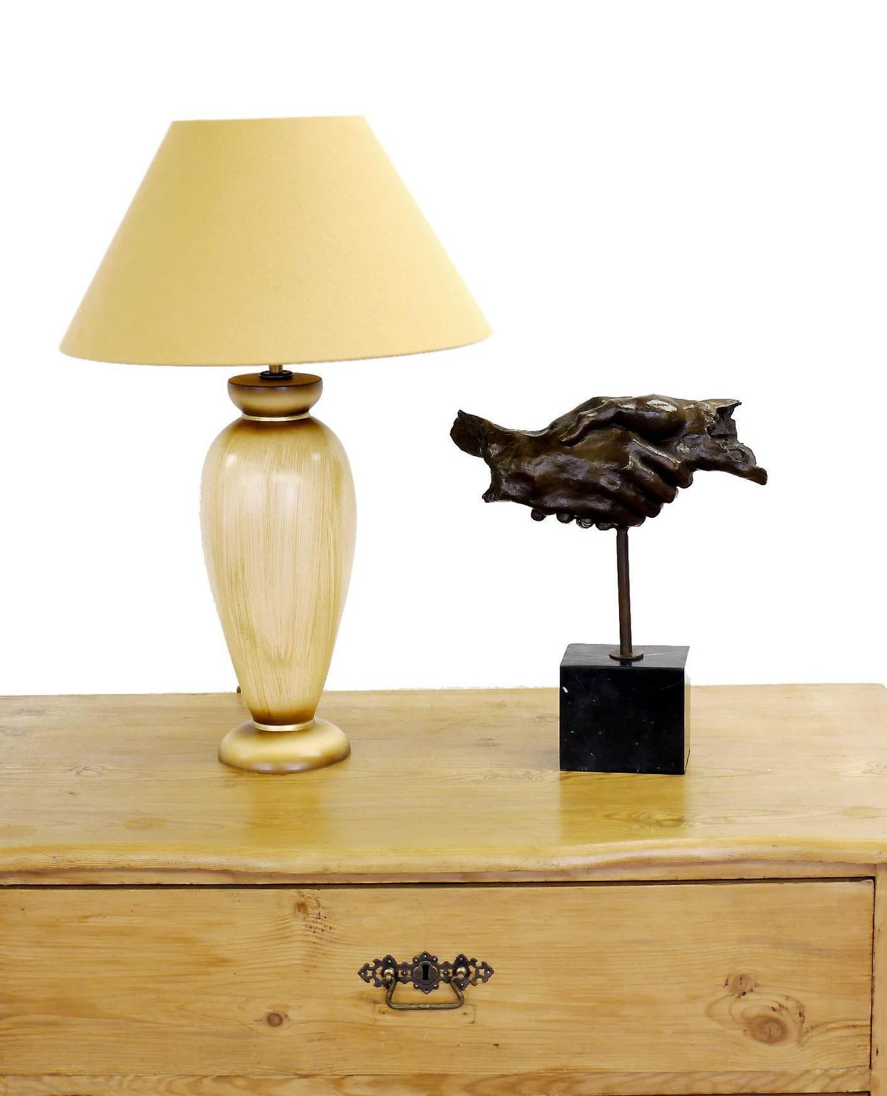Bronze Sculpture – Friendship – Inspire By Salvador Dalí photo for sale