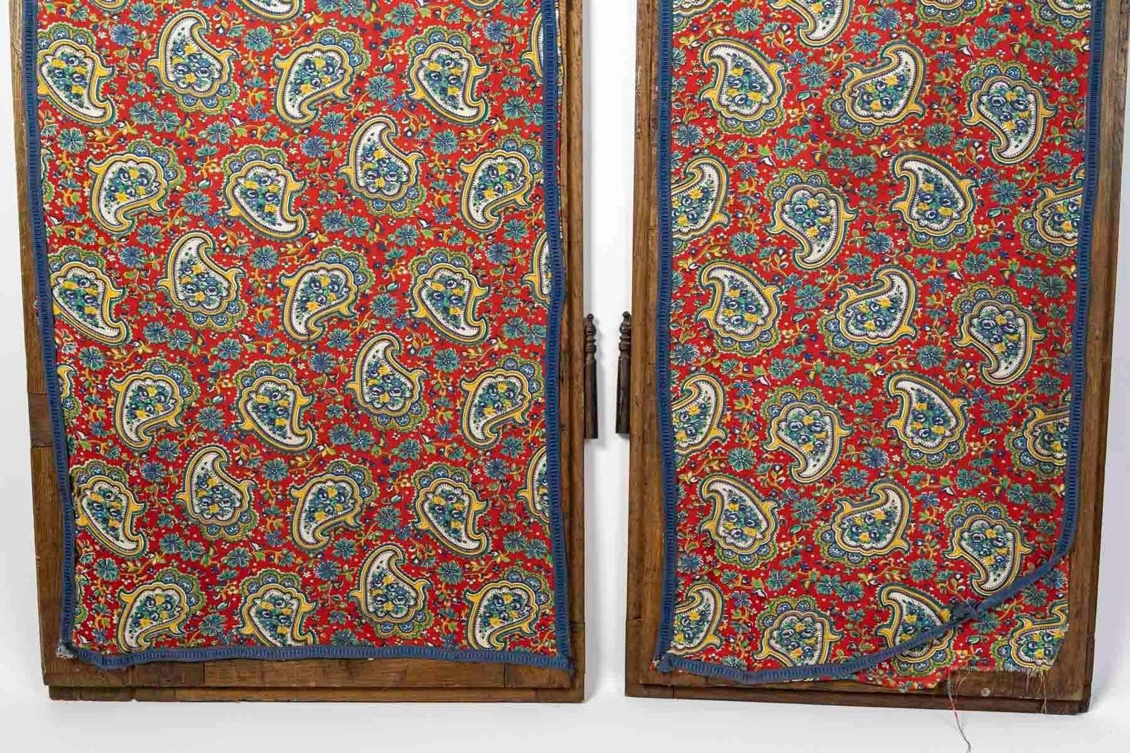 photo furniture Pair Of Solid Wood Cupboard Doors, 19th Century, Napoleon III Period.