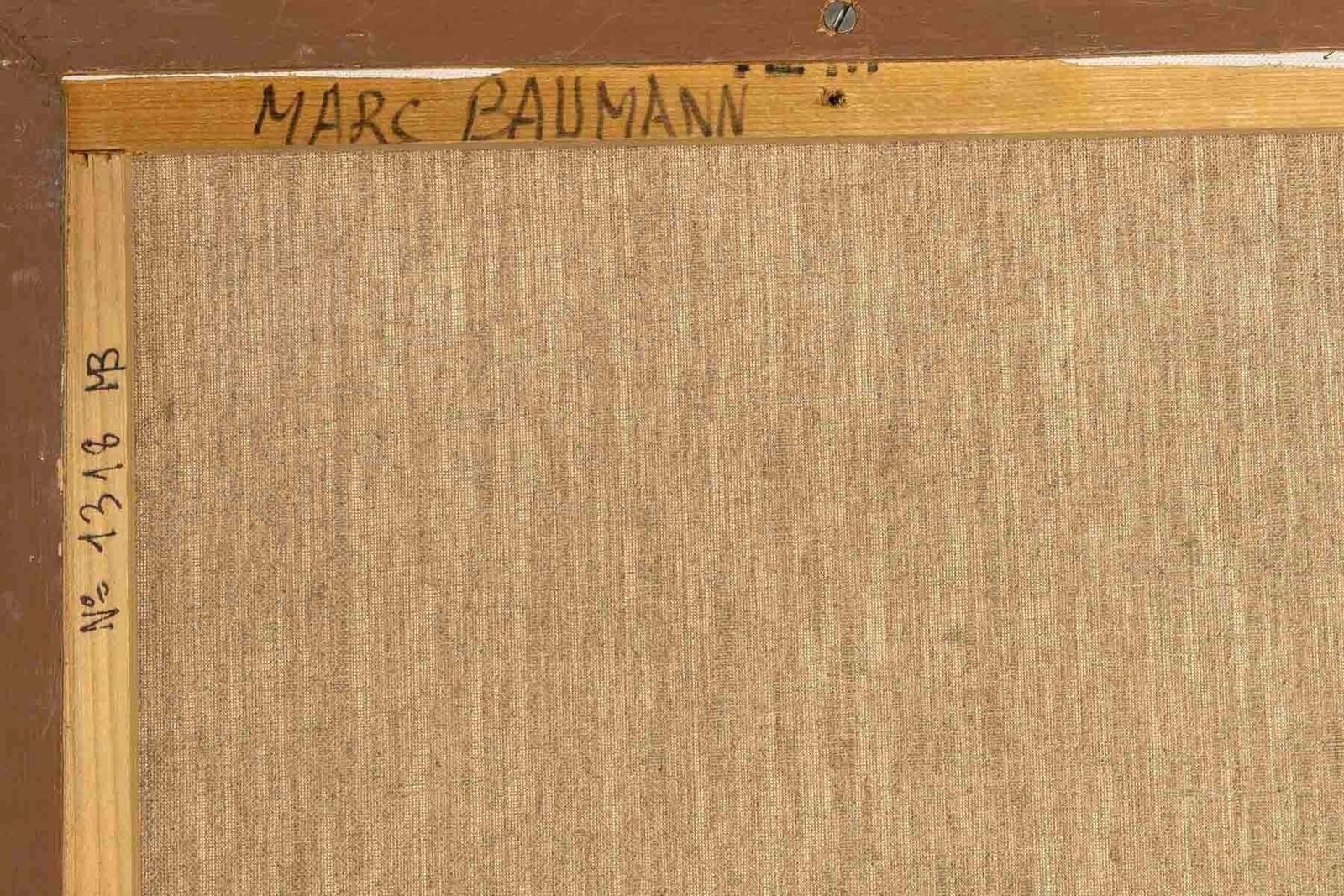 Oil On Canvas Painting By Marc Baumann Depicting A Boat, 20th Century. photo vinterior