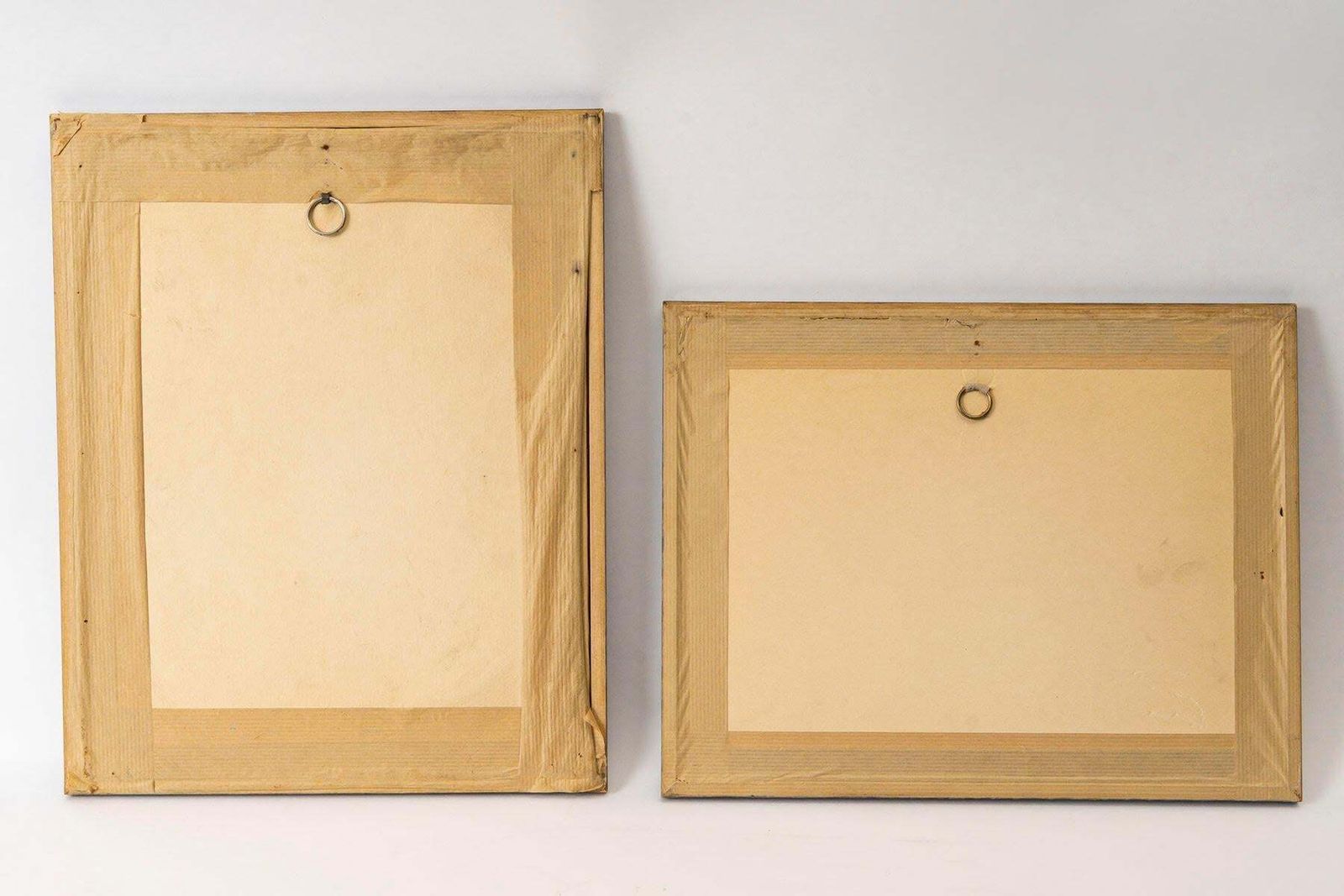 Pair Of Beautifully Framed Reproductions Featuring 20th Century Children. photo vinterior