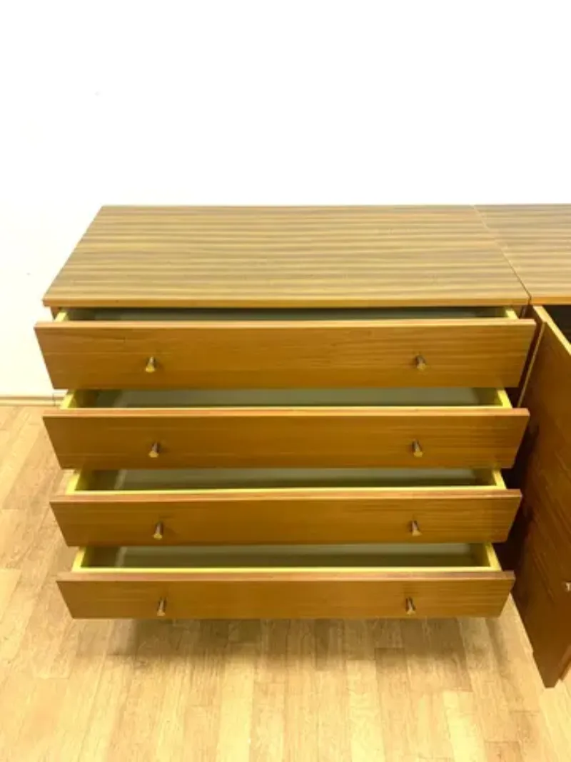 Pair Of Chests Of Drawers, Hikor Písek, 1970s, Czechoslovakia photo furniture