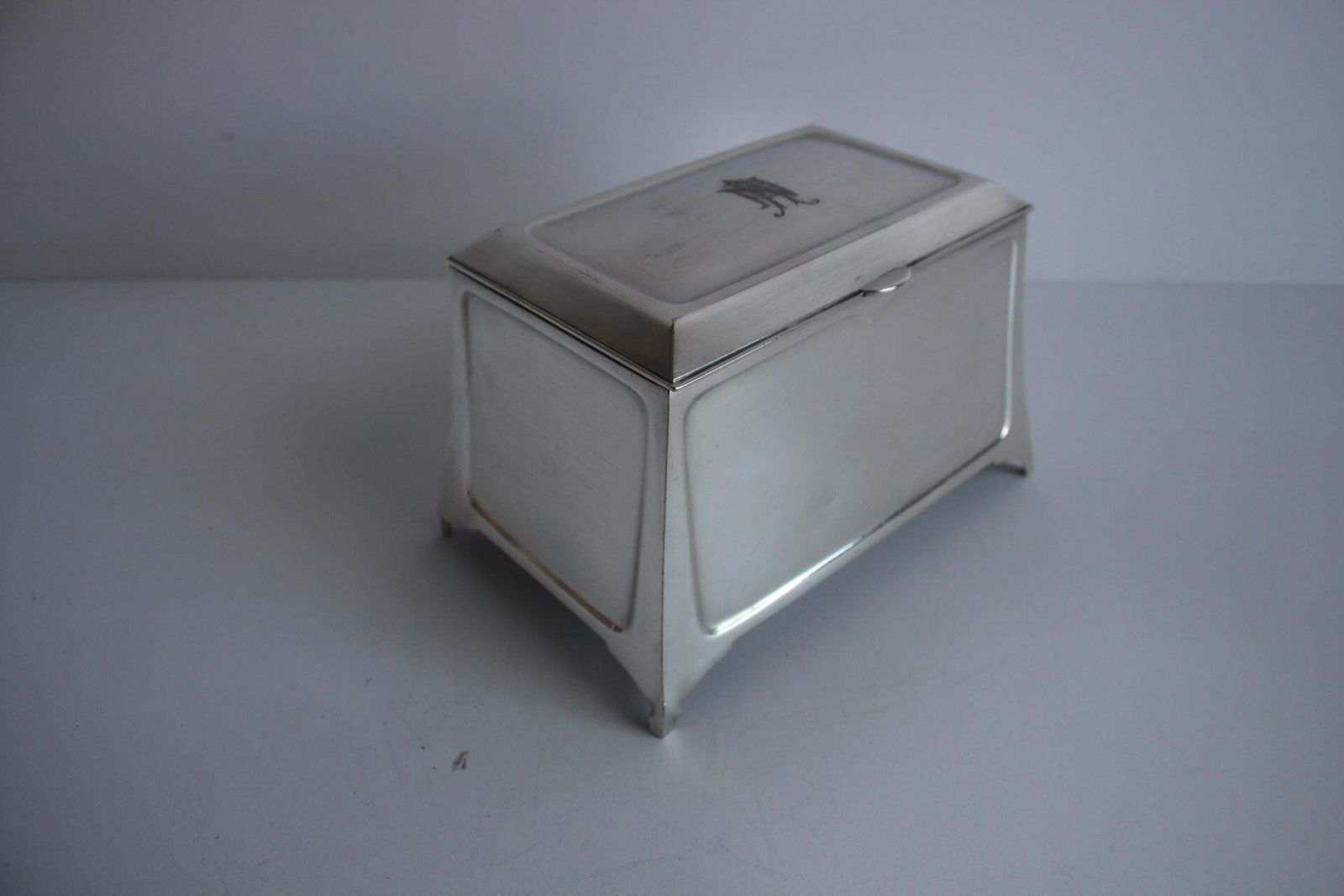 Cigarette Or Cigar Box, Art Krupp Berndorf, Circa 1900 photo buy