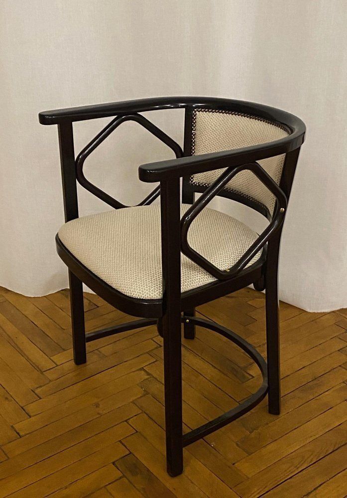 Armchairs Attributed To Josef Hoffmann For Thonet, Austria, 1970s, Set Of 8 photo buy
