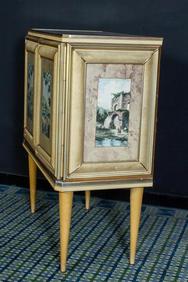 Furniture Bar Cabinet By Umberto Mascagni, 1950s photo