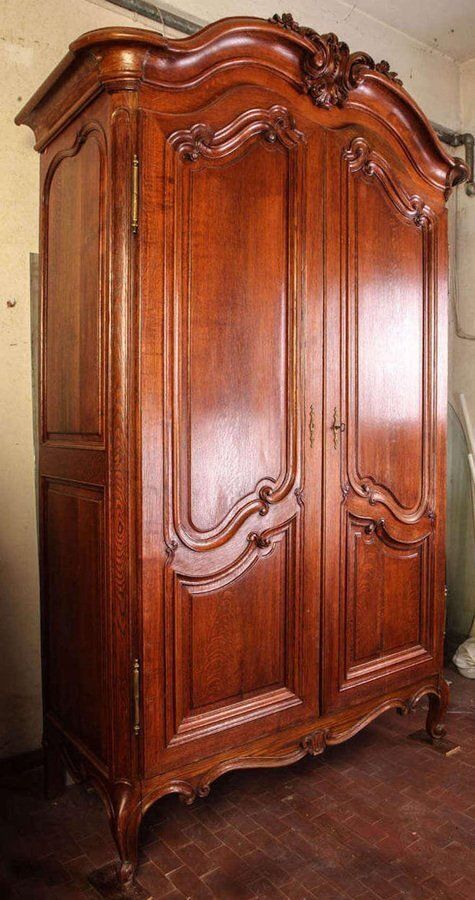 French Louis XV Period Walnut Bordelais Armoire photo buy