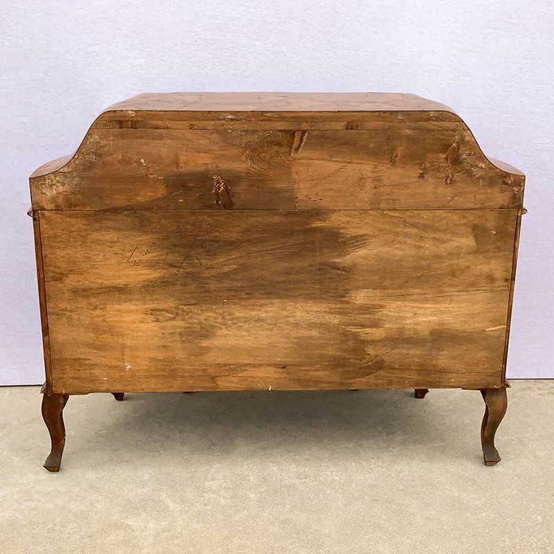Late 19th To Early 20th Century Walnut Briar Secretaire photo vinterior