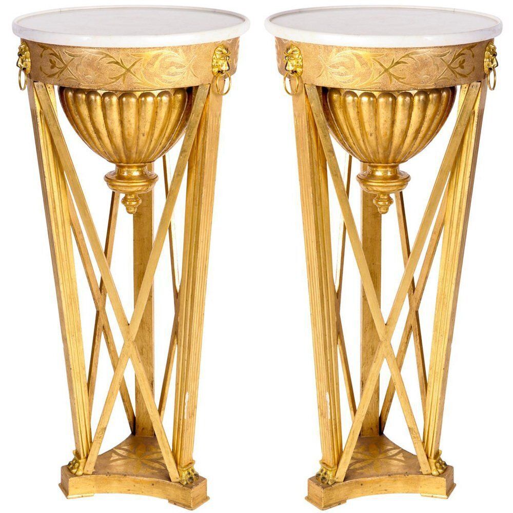Italian Guéridons Or Side Tables, 1830s, Set Of 2 photo furniture