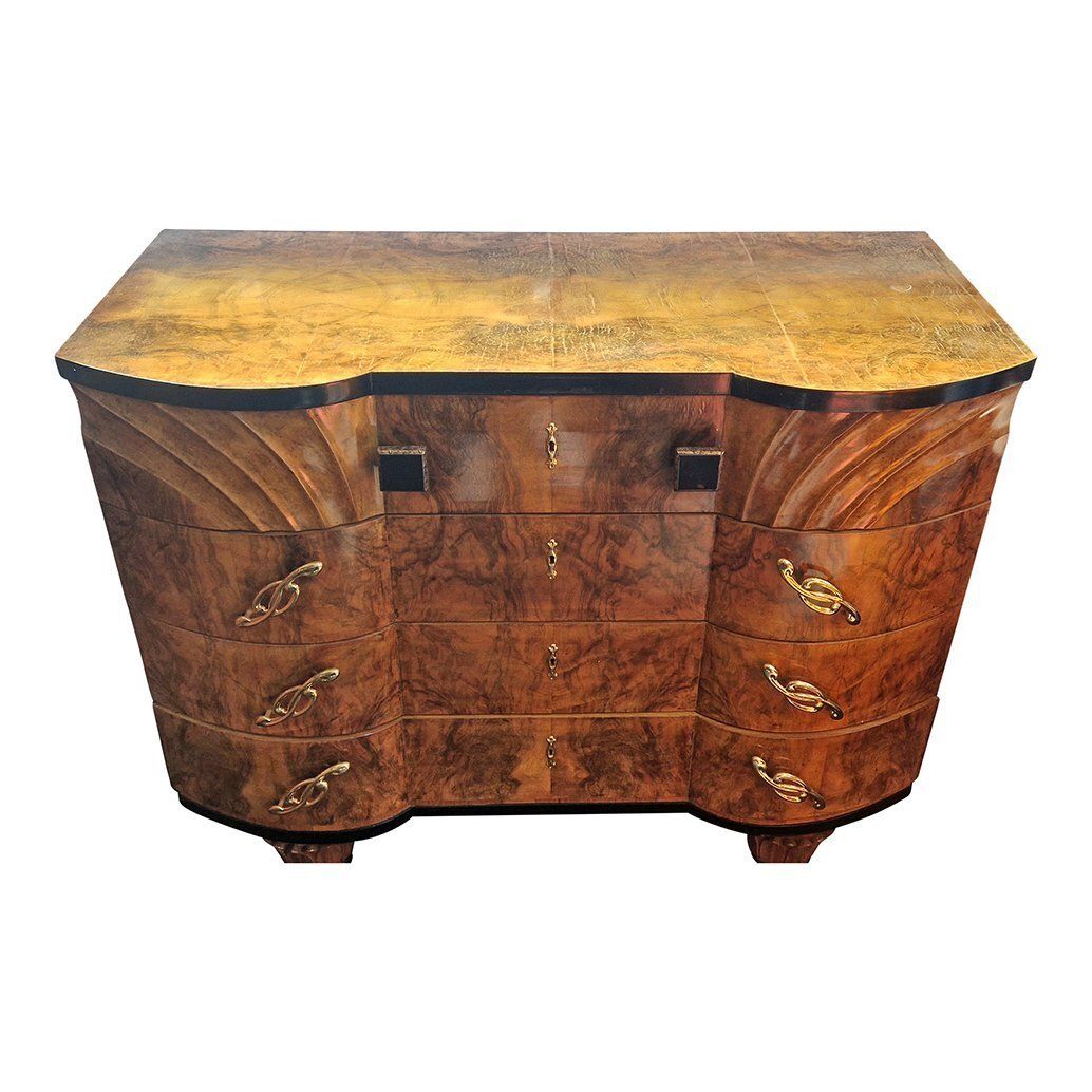 Art Deco Italian Chest Of Drawers, 1980s photo furniture