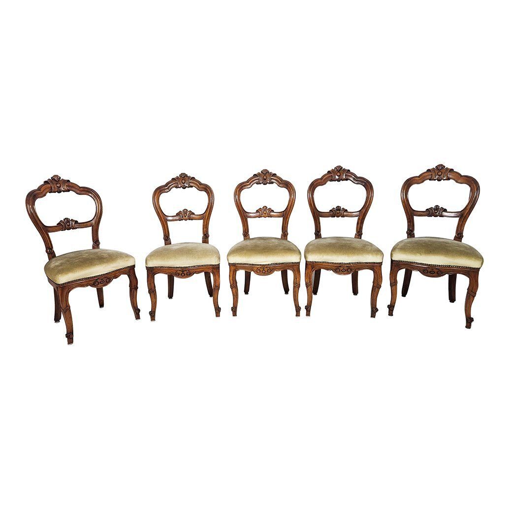 Louis Philippe Style Wooden Chair, 1960s