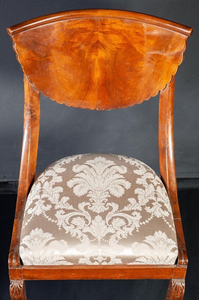 photo vinterior Italian Dining Chairs Including 2 Armchairs, 1790s, Set Of 10