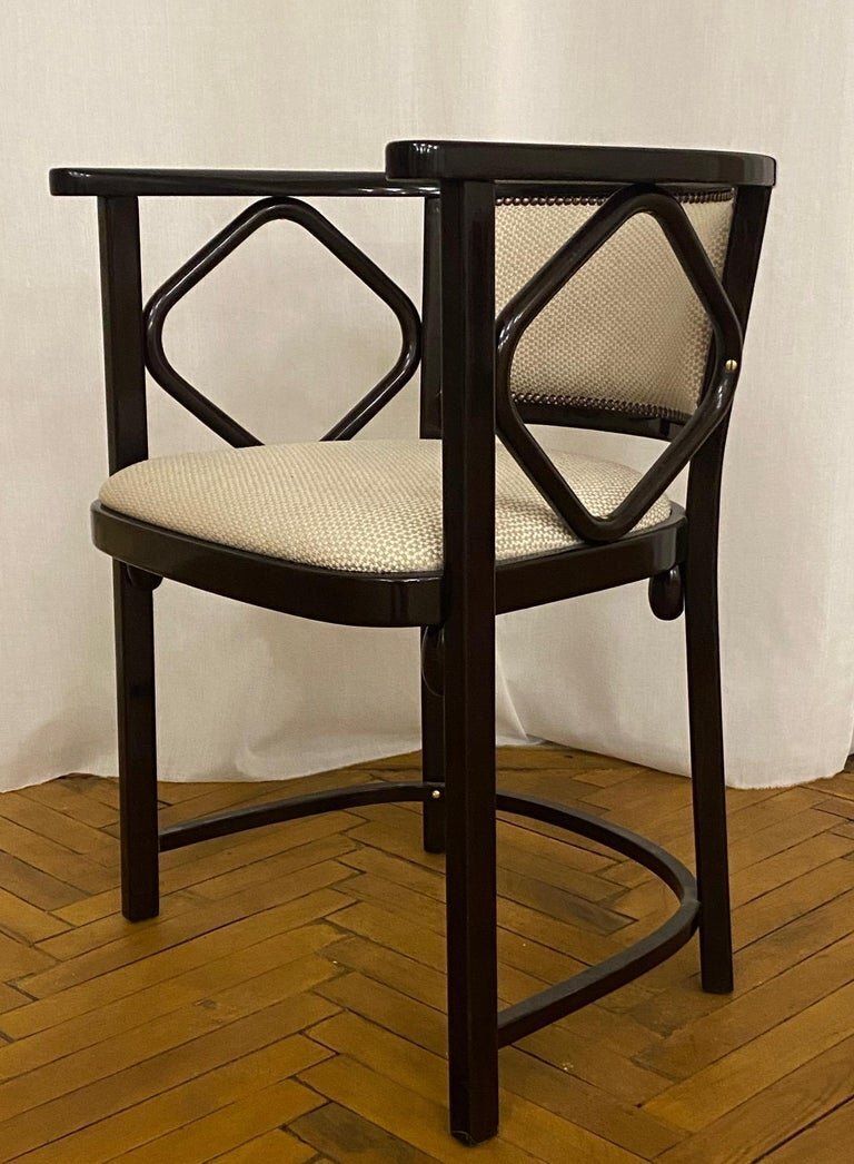 Set Of Armchairs By Josef Hoffmann For Thonet, 1970s photo buy