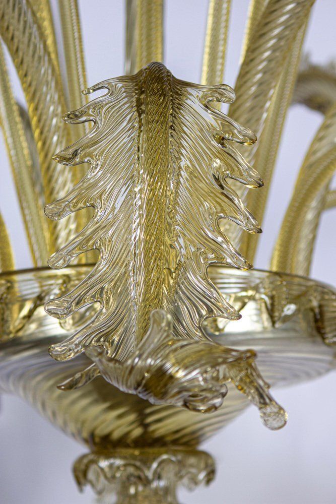 Murano Chandelier Attributed To Barovier & Toso, 1960s photo 9135.0