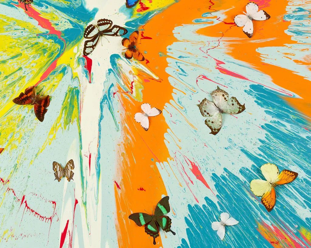 Damien Hirst Transient Ephemera From The Dreams H19 4 photo furniture