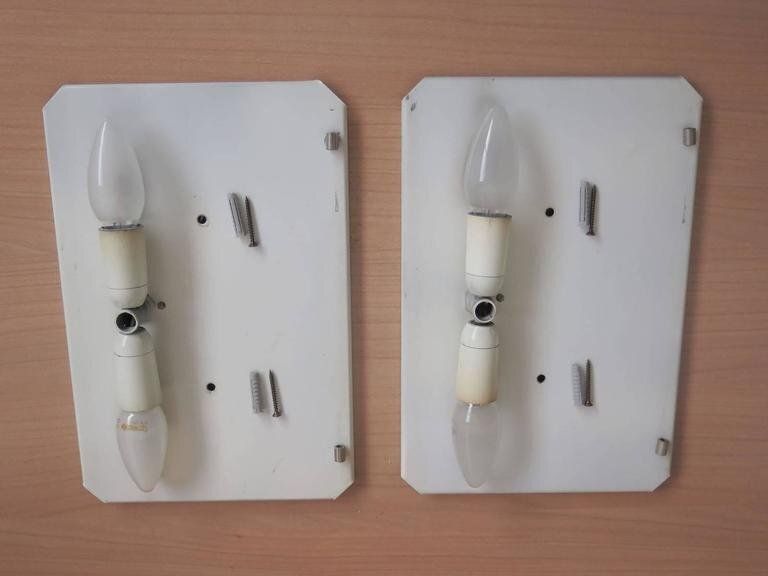 Mid Century Italian Sconces By Toni Zuccheri For Mazzega, 1970s, Set Of 2 photo Lighting