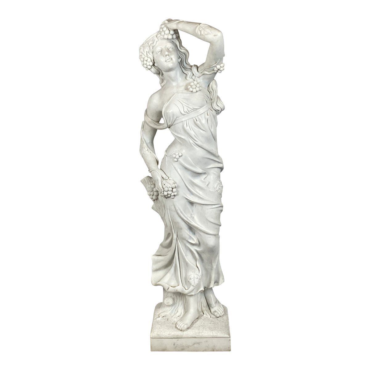 Italian Artist, Four Seasons Statues, Marble, Set Of 4 photo 40026.0