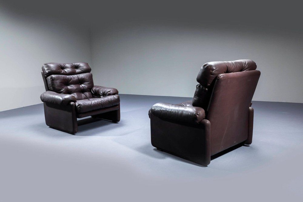 Set Of Armchairs Attributed To Afra E Tobia Scarpa, Italy, 1970s photo furniture