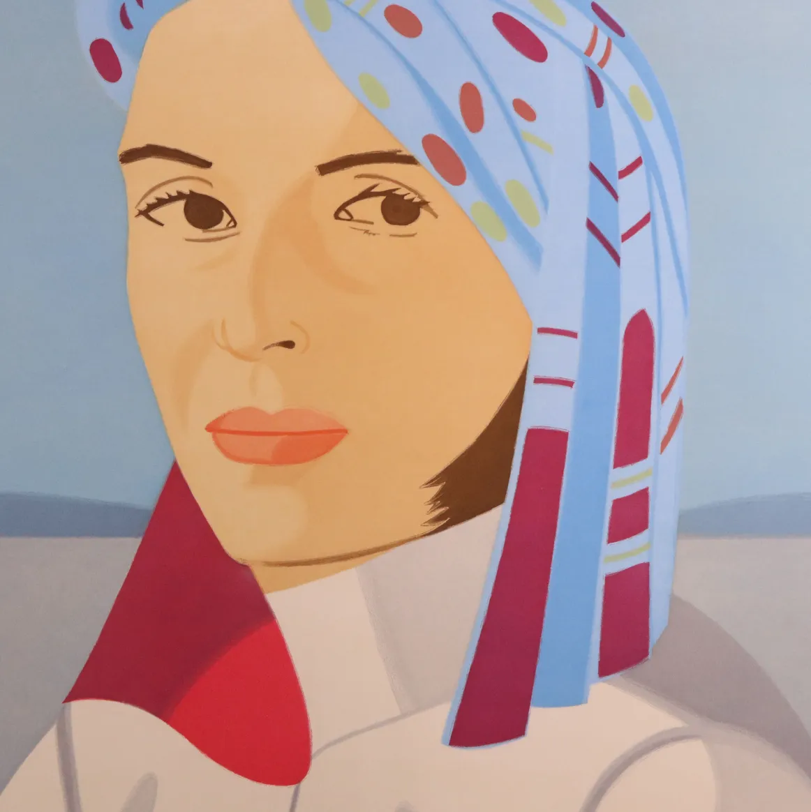 Alex Katz Blue Hat, 2000s, Contemporary photo furniture