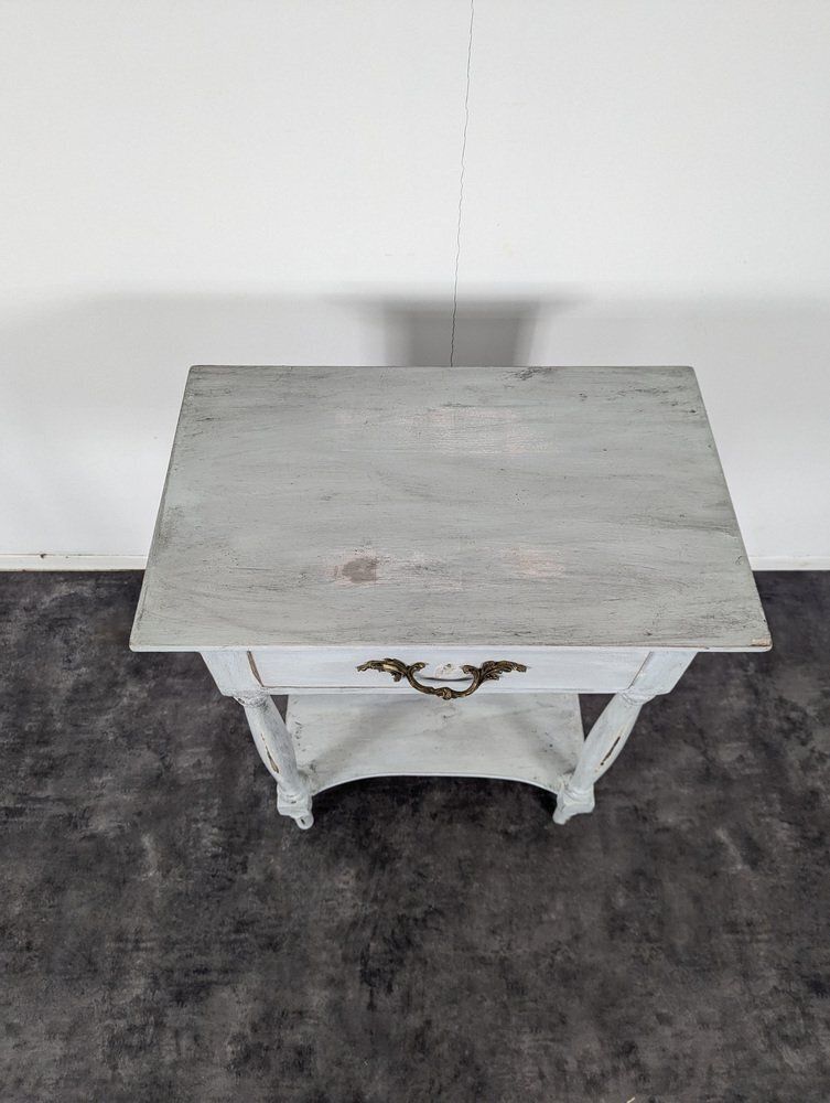 Louis Philippe Style Bedside Table photo for sale