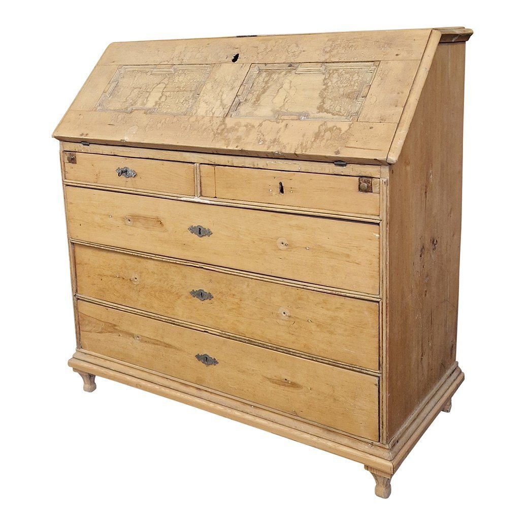 Antique Danish Dresser In Wood photo vinterior