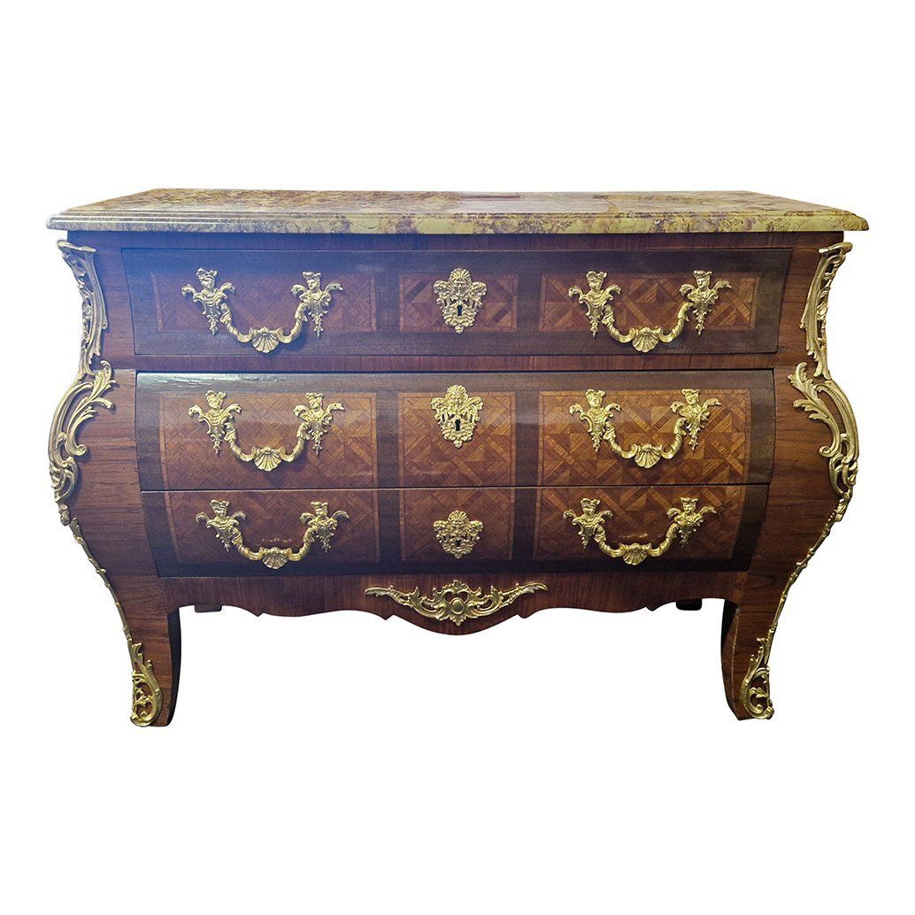 Louis XV Style French Chest Of Drawers, 1950s