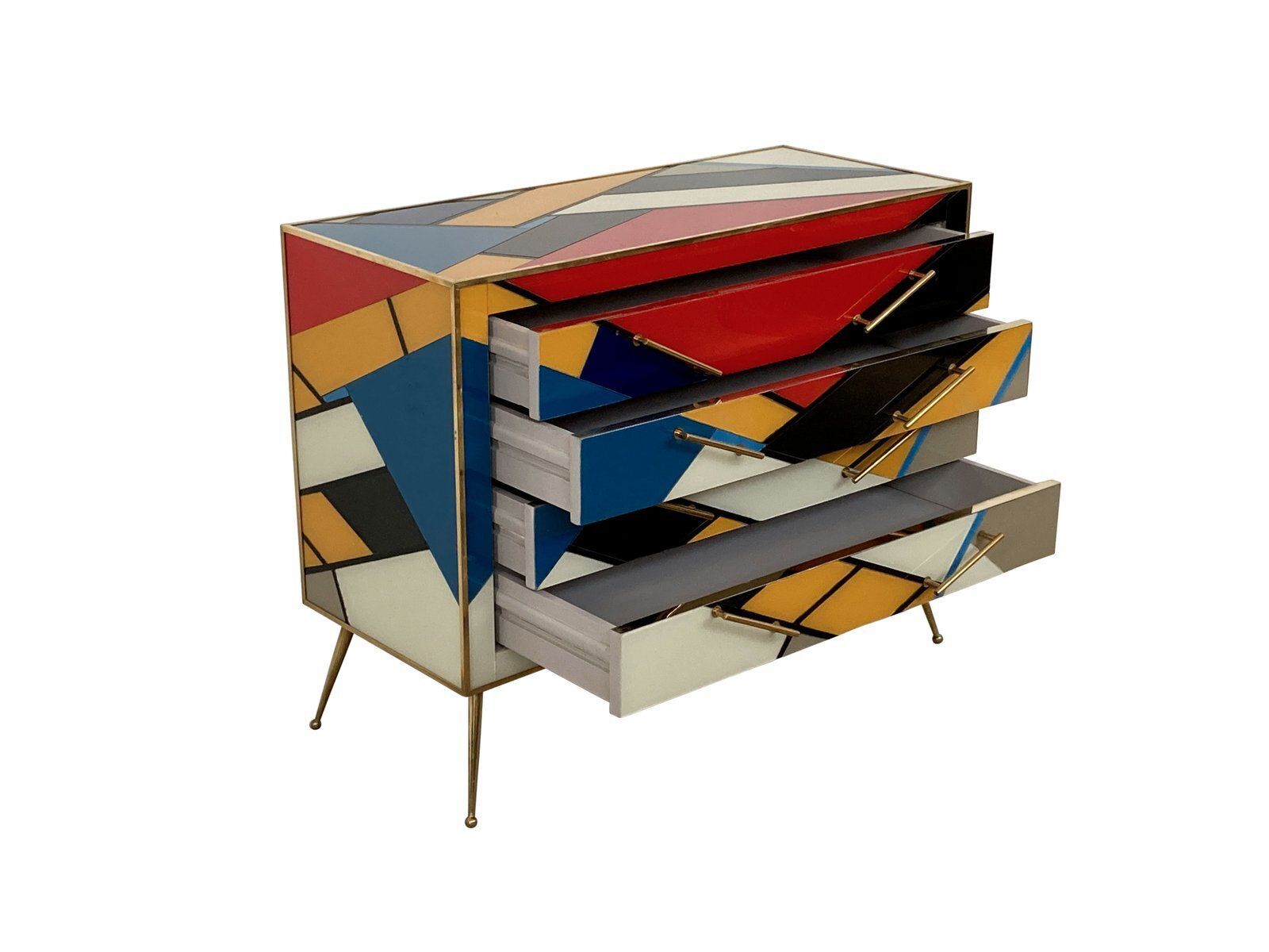 Vintage Chest Of Drawers, 1980s