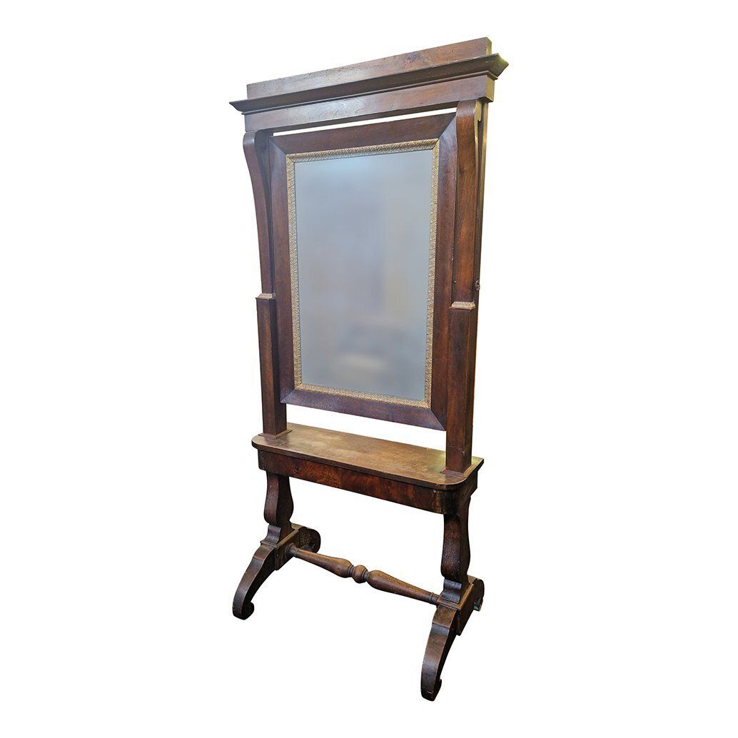 Early 19th Century Psyche In Walnut, Italy, 1980s photo for sale