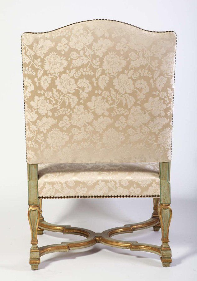 Set Of Early 18th Century Italian Painted Armchairs photo Furniture