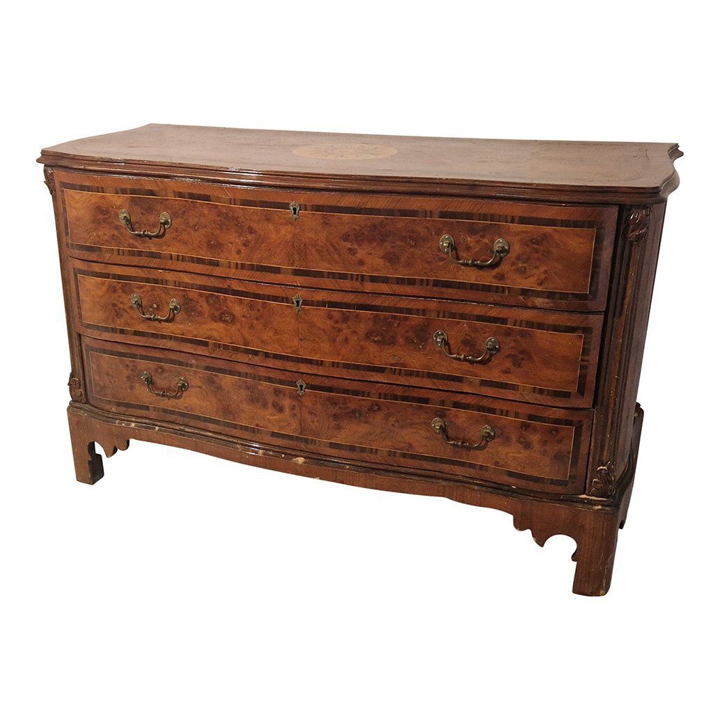 Dresser With Three Drawers, Italy, Early 20th Century photo for sale