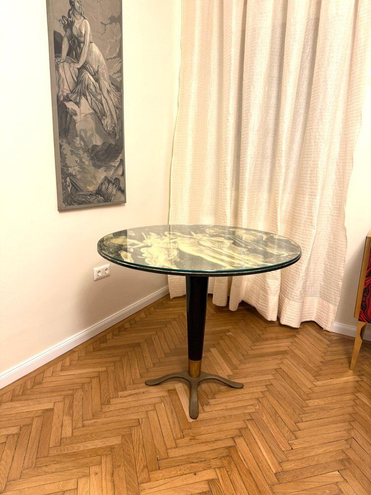 Mid Century Center Table Or Occasional Table Attributed To Osvaldo Borsani, 1950s photo Furniture