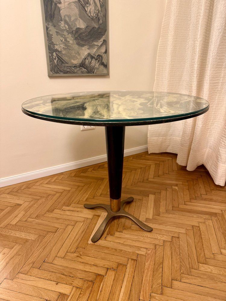 Mid Century Center Table Or Occasional Table Attributed To Osvaldo Borsani, 1950s photo vintage