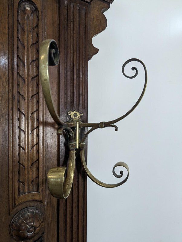 Walnut Cloakroom, Late 19th Century photo buy