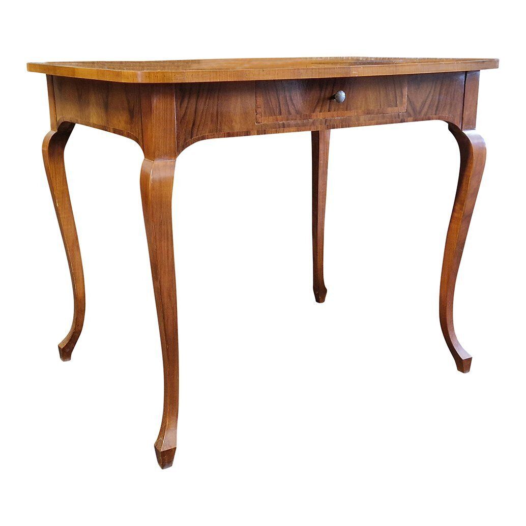 Louis XV Coffee Table With One Drawer, 1980s photo for sale