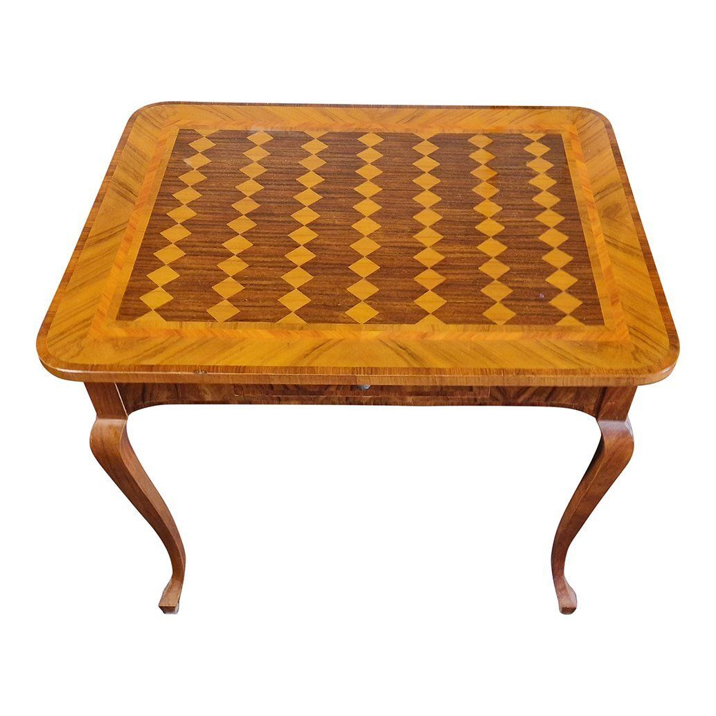 Louis XV Coffee Table With One Drawer, 1980s photo buy
